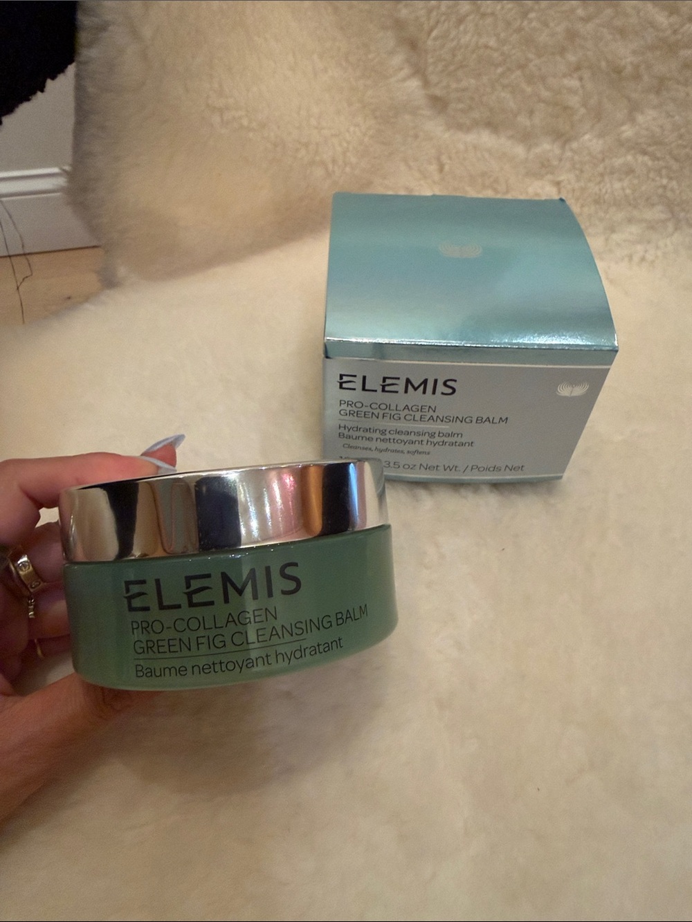 Elemis pro collagen green fig cleansing balm NEW 100g 3.5oz  *